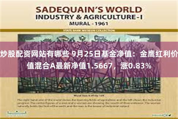 炒股配资网站有哪些 9月25日基金净值：金鹰红利价值混合A最新净值1.5667，涨0.83%