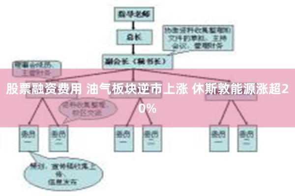 股票融资费用 油气板块逆市上涨 休斯敦能源涨超20%