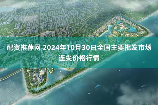 配资推荐网 2024年10月30日全国主要批发市场连尖价格行情